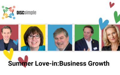 Our DISCiples Summer Love-In: Business Growth