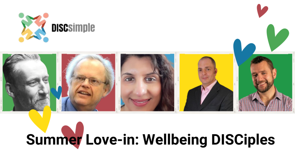 Our DISCiples Summer Love-In: Wellbeing