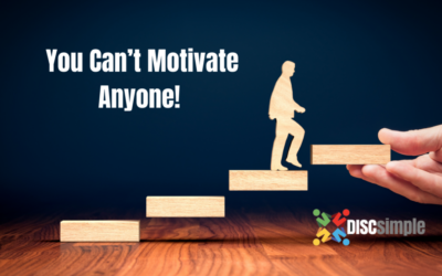 You Can’t Motivate Anyone!