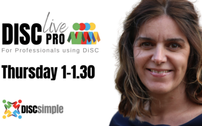 The ONLY Free Live show for Professionals using DISC