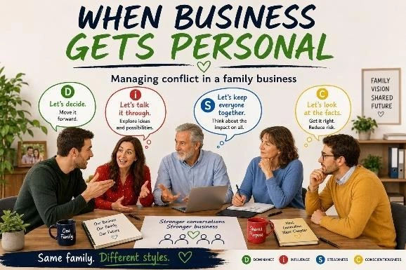 When Business Gets Personal: Managing Conflict in a Family Business